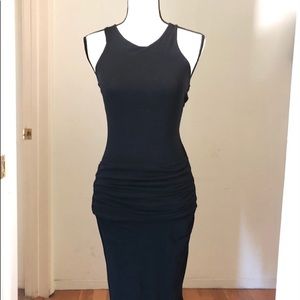 James perse Ruched Tank Belt Dress